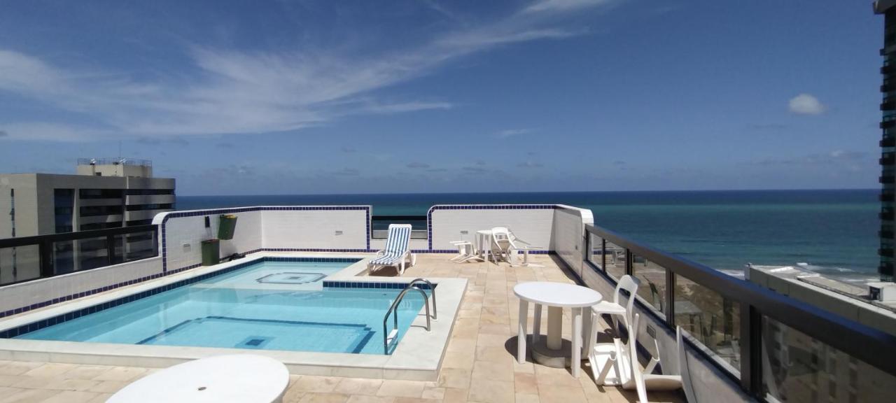 Apartamento 150m Praia, Vista P Mar, E Piscina Na Cobertura Recife